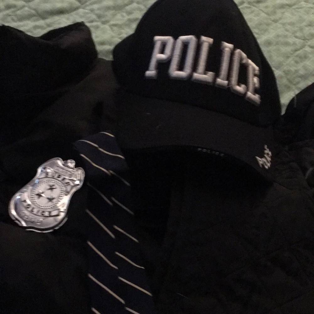 Police Halloween outfit.